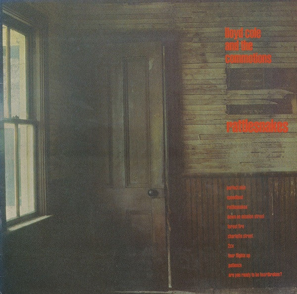 Lloyd Cole & The Commotions – Rattlesnakes LP vinyl record, image 1 of 6