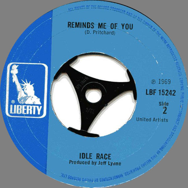 The Idle Race – Come With Me 7" vinyl record, image 2 of 2