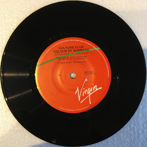 Culture Club – Miss Me Blind 7" vinyl record, image 4 of 4