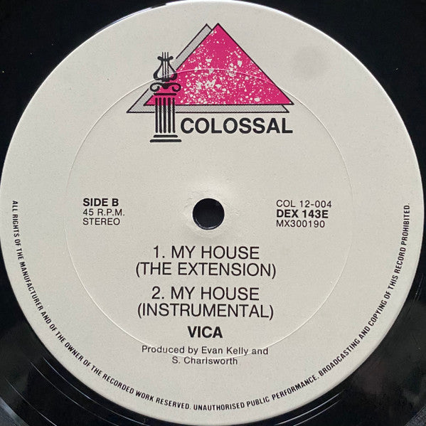 Vika Bull – My House 12" vinyl record, image 5 of 5