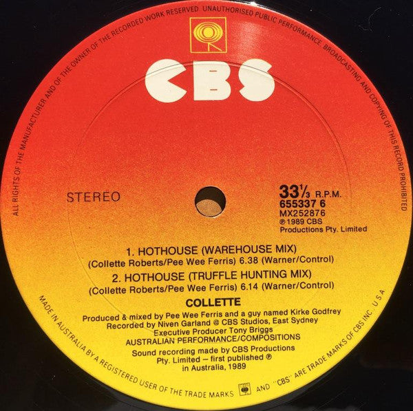 Collette – That's What I Like About You 12" vinyl record, image 4 of 4