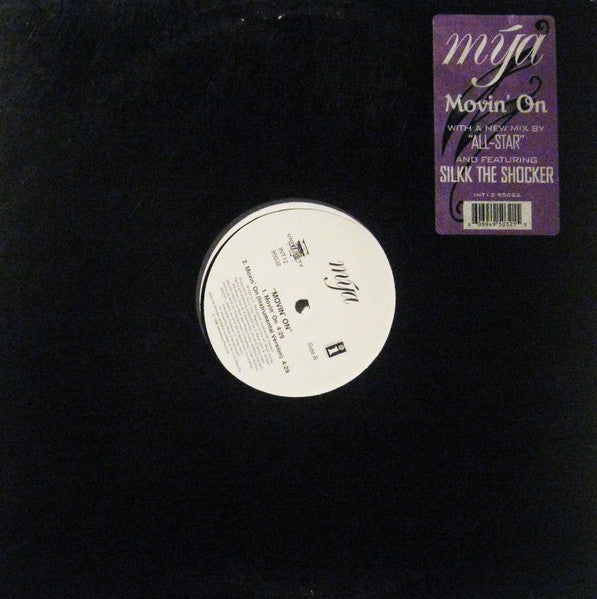 Mya – Movin' On 12" vinyl record, image 3 of 4