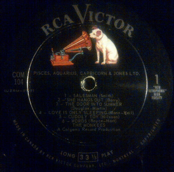 The Monkees – Pisces, Aquarius, Capricorn & Jones Ltd. LP vinyl record, image 3 of 4