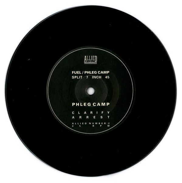 Fuel, Phleg Camp – Fuel / Phleg Camp 7" vinyl record, image 6 of 6