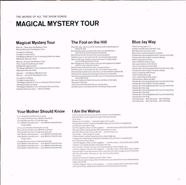 The Beatles – Magical Mystery Tour And Other Titles LP vinyl record, image 5 of 9