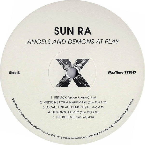 Sun Ra – Angels And Demons At Play LP vinyl record, image 4 of 4