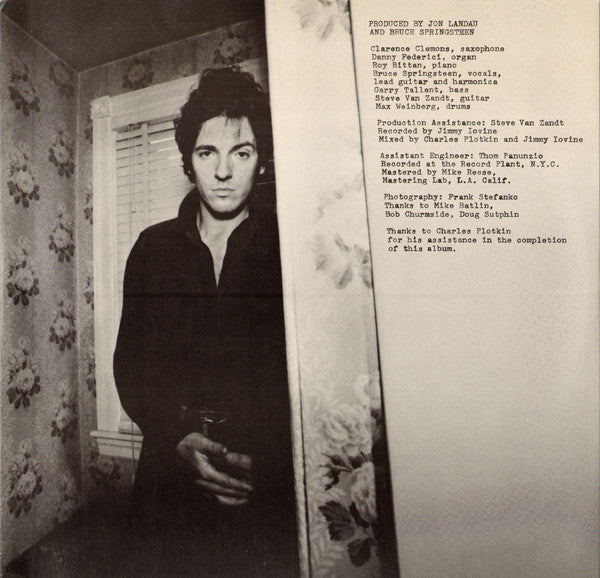 Bruce Springsteen – Darkness On The Edge Of Town LP vinyl record, image 7 of 7