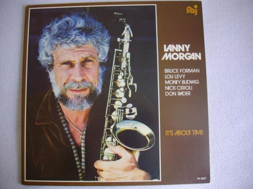 Lanny Morgan – It's About Time LP vinyl record, image 1 of 5
