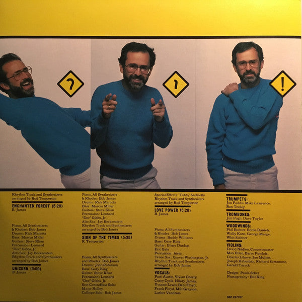 Bob James – Sign Of The Times LP vinyl record, image 3 of 7