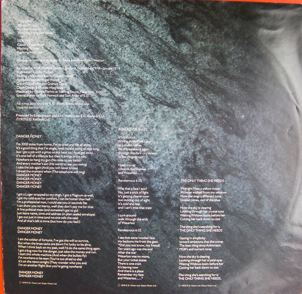 UK – Danger Money LP vinyl record, image 5 of 8