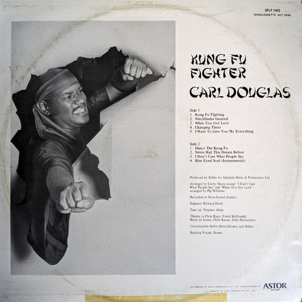 Carl Douglas – Kung Fu Fighter LP vinyl record, image 2 of 4