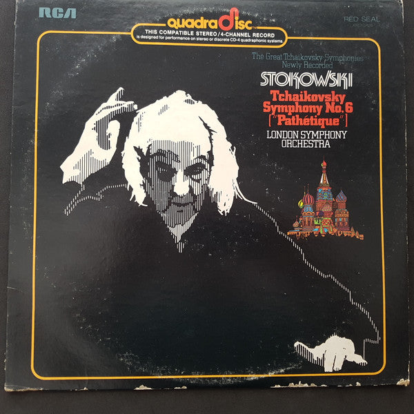 Pyotr Ilyich Tchaikovsky, Leopold Stokowski, London Symphony Orchestra – Symphony No. 6 In B Minor Op. 74, "Pathetique" LP vinyl record, image 1 of 4