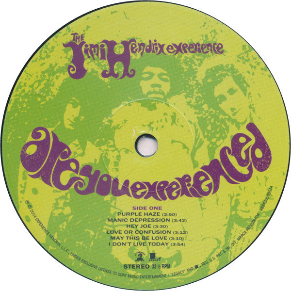 The Jimi Hendrix Experience – Are You Experienced LP vinyl record, image 3 of 6