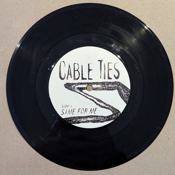 Cable Ties – Same For Me / Walking Out 7" vinyl record, image 3 of 5