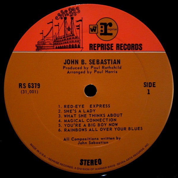John Sebastian – John B. Sebastian LP vinyl record, image 4 of 10