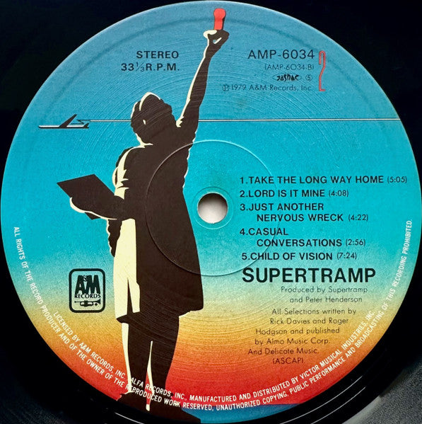 Supertramp – Breakfast In America LP vinyl record, image 6 of 10