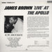 James Brown – 'Live' At The Apollo LP vinyl record, image 2 of 4