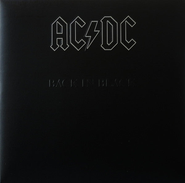 AC/DC – Back In Black LP vinyl record, image 1 of 8