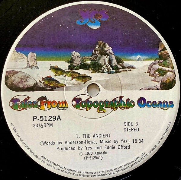 Yes – Tales From Topographic Oceans = 海洋地形学の物語 (2xLP) LP vinyl record, image 7 of 10