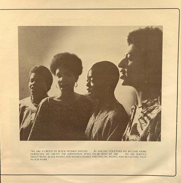 Sweet Honey In The Rock – B'lieve I'll Run On.... See What The End's Gonna Be LP vinyl record, image 5 of 10
