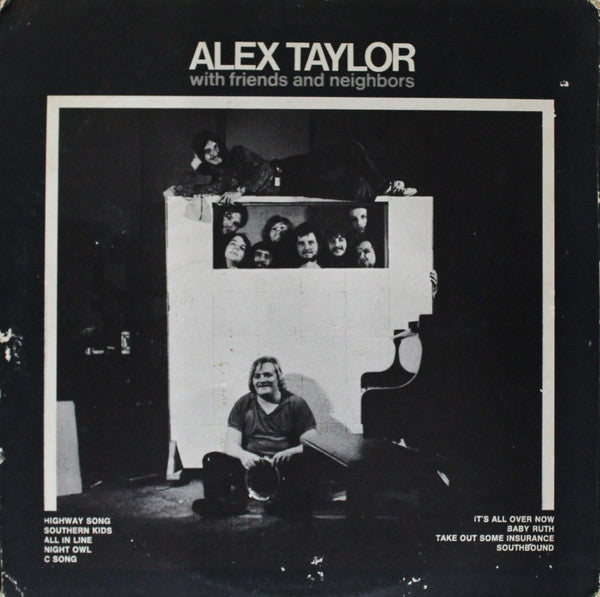 Alex Taylor – Alex Taylor With Friends And Neighbors LP vinyl record, image 4 of 6
