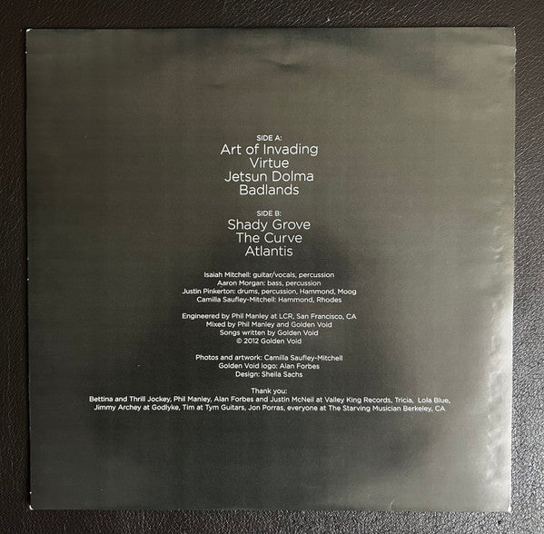 Golden Void – Golden Void LP vinyl record, image 4 of 5