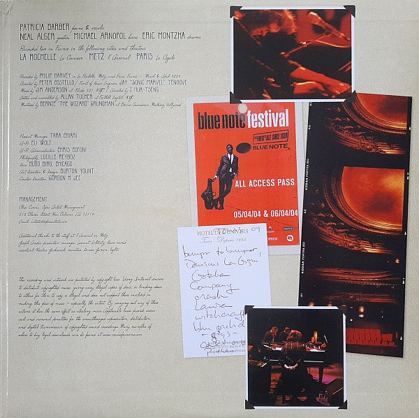 Patricia Barber – Live: A Fortnight In France (2xLP) LP vinyl record, image 3 of 9