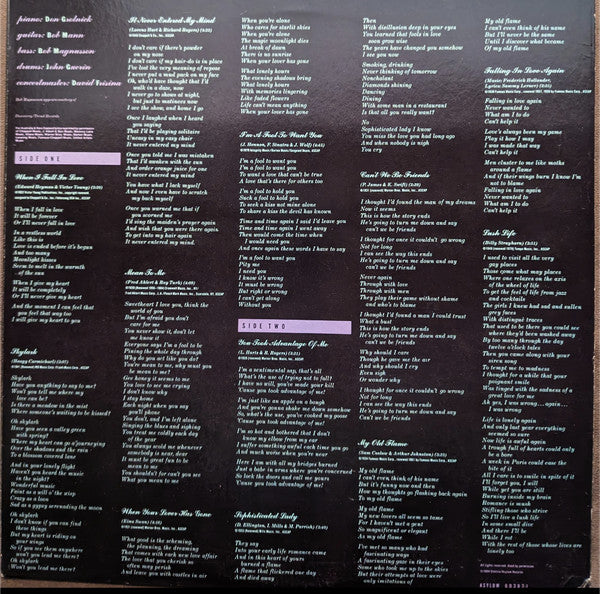 Linda Ronstadt, Nelson Riddle And His Orchestra – Lush Life LP vinyl record, image 6 of 7