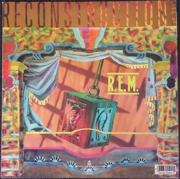 R.E.M. – Fables Of The Reconstruction / Reconstruction Of The Fables LP vinyl record, image 2 of 6