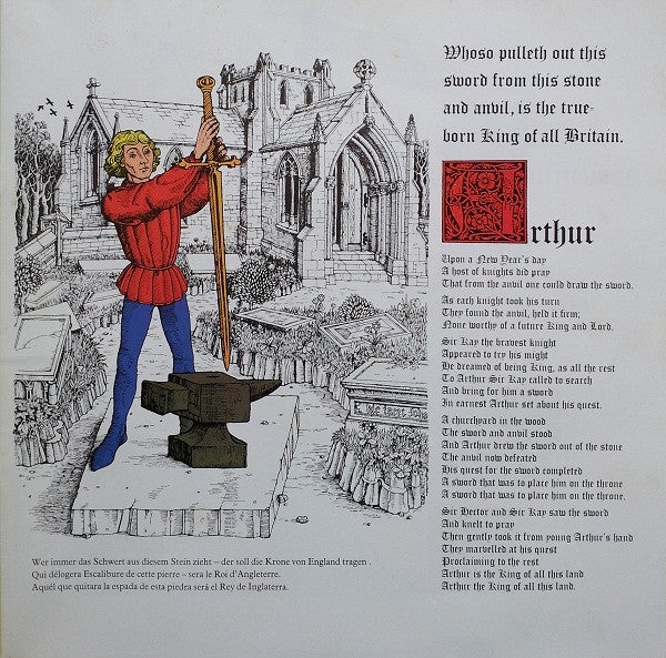 Rick Wakeman – The Myths And Legends Of King Arthur And The Knights Of The Round Table LP vinyl record, image 7 of 10
