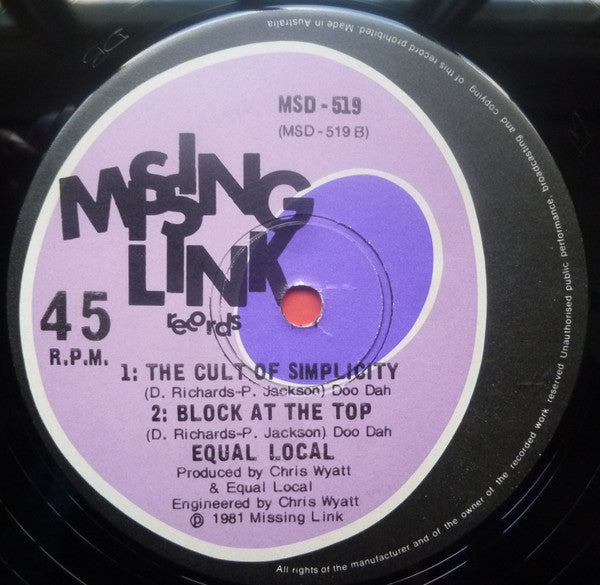 Equal Local – Madagascar 12" vinyl record, image 4 of 4