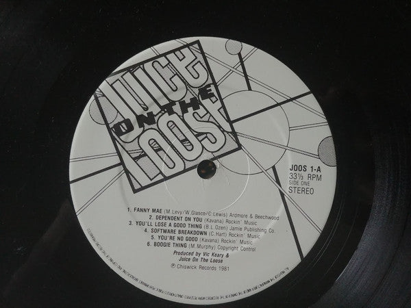 Juice On The Loose – Juice On The Loose LP vinyl record, image 3 of 4