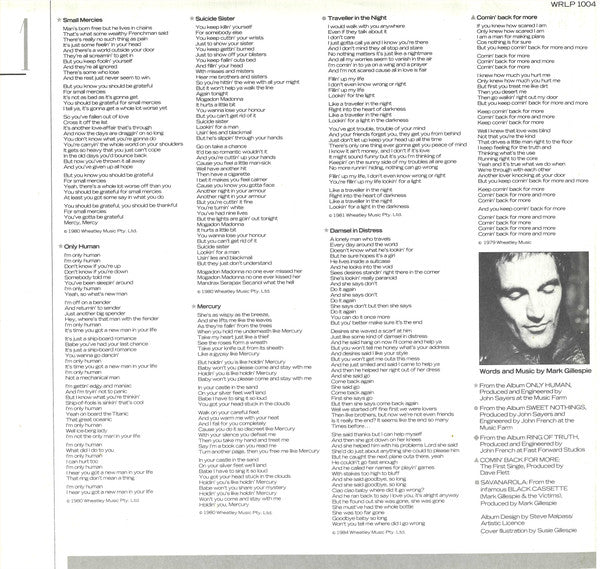 Mark Gillespie – Small Mercies LP vinyl record, image 7 of 8