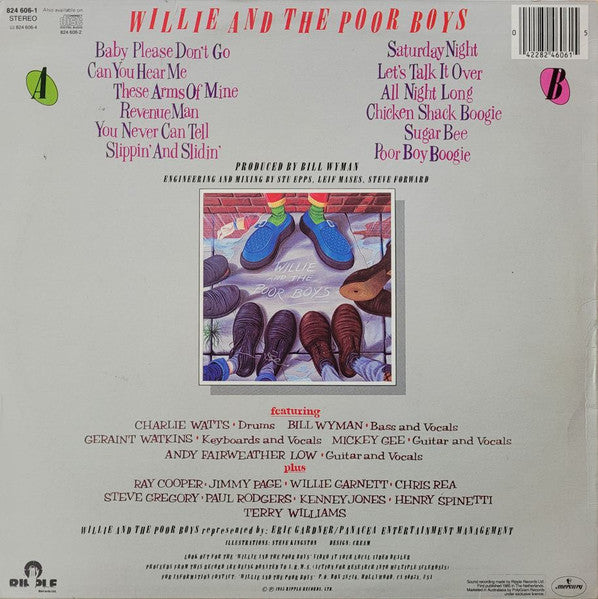 Willie And The Poor Boys – Willie And The Poor Boys LP vinyl record, image 2 of 6