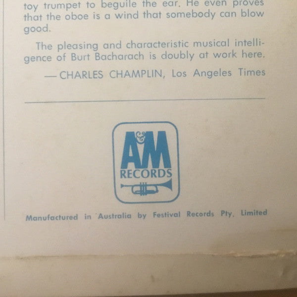 Burt Bacharach – Make It Easy On Yourself LP vinyl record, image 3 of 5