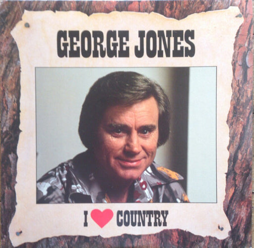 George Jones – I ♥ Country LP vinyl record, image 1 of 4