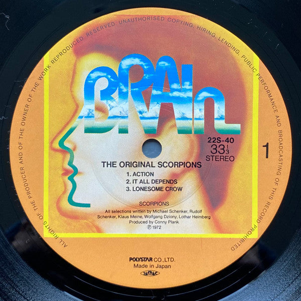 Scorpions – The Original Scorpions LP vinyl record, image 5 of 6