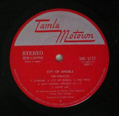 The Miracles – City Of Angels LP vinyl record, image 3 of 3