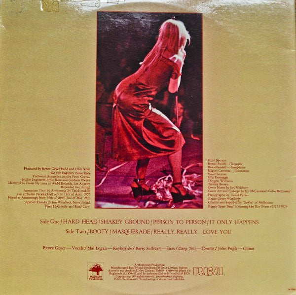 Renee Geyer Band – Really Really Love You LP vinyl record, image 3 of 5