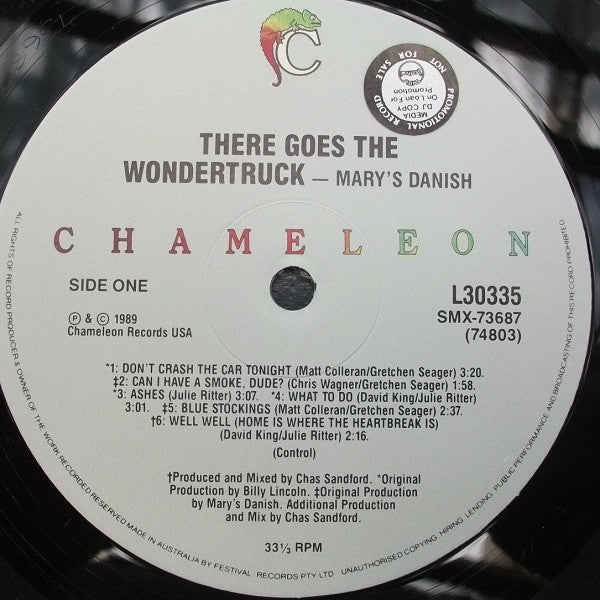 Mary's Danish – There Goes The Wondertruck... LP vinyl record, image 3 of 4