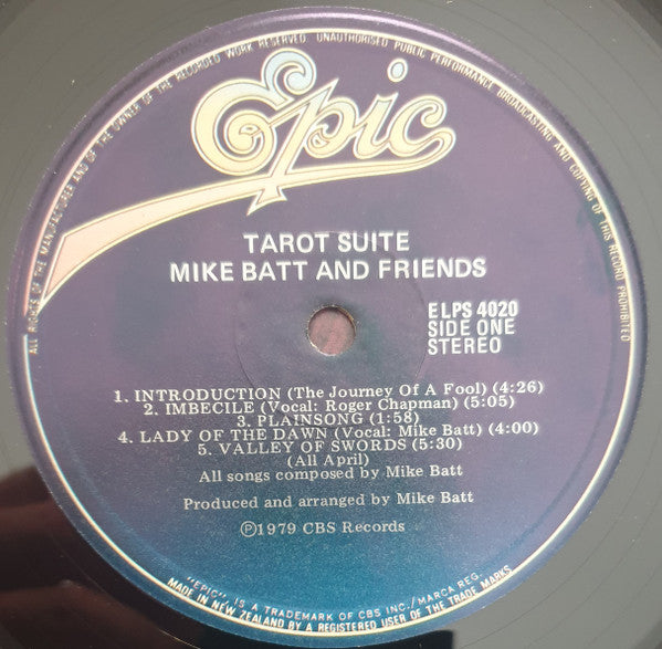 Mike Batt And Friends – Tarot Suite LP vinyl record, image 4 of 7