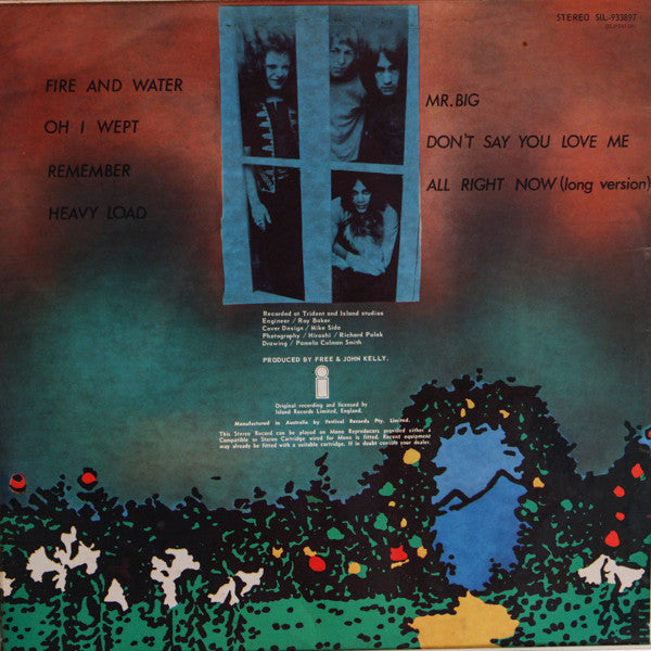 Free – Fire And Water LP vinyl record, image 2 of 4