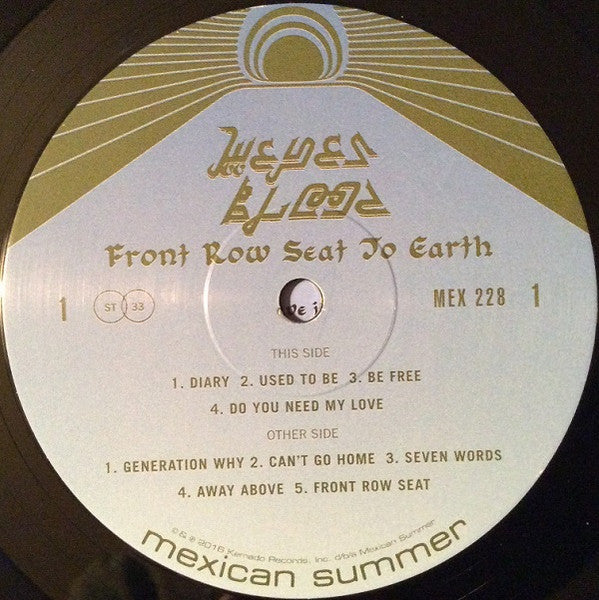 Weyes Blood – Front Row Seat To Earth LP vinyl record, image 3 of 8