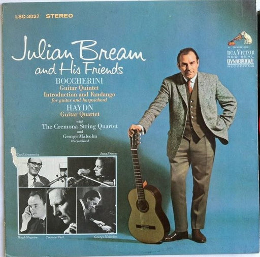 Julian Bream, Cremona String Quartet, George Malcolm, Luigi Boccherini, Joseph Haydn – Julian Bream And His Friends (Guitar Quintet / Introduction And Fandango / Guitar Quartet)