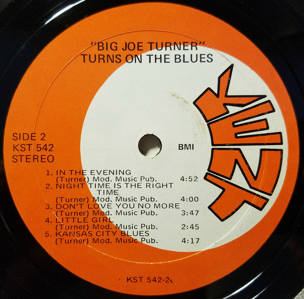 Big Joe Turner – Turns On The Blues LP vinyl record, image 6 of 6