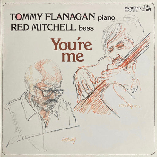 Tommy Flanagan, Red Mitchell – You're Me LP vinyl record, image 1 of 4