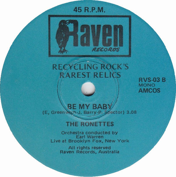 The Ronettes – What'd I Say / Be My Baby 7" vinyl record, image 4 of 4