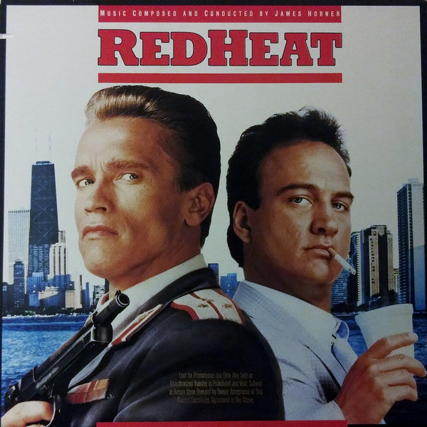James Horner – Red Heat (Original Motion Picture Soundtrack) LP vinyl record, image 1 of 6