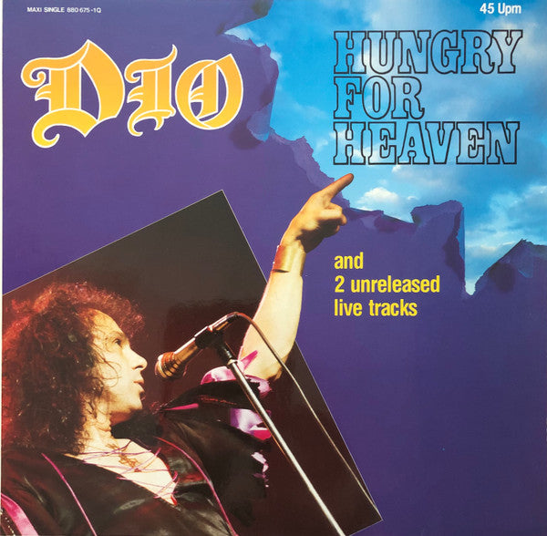 Dio – Hungry For Heaven 12" vinyl record, image 1 of 4