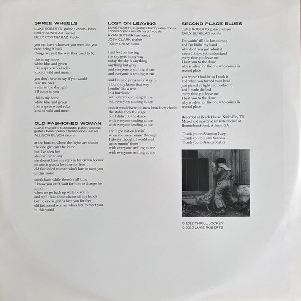 Luke Roberts – The Iron Gates At Throop And Newport LP vinyl record, image 6 of 6